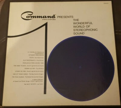 Command Records Presents The Wonderful World Of Stereophonic Sound ~ 10 Records - Image 1 of 3