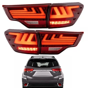 Luz trasera LED luz freno apta para Toyota Highlander 2014-2017 2018 2019 - Imagen 1 de 10