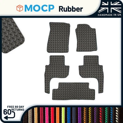 Rubber Car Mats to fit Toyota Land Cruiser Colorado 7 Seater 1998-2002 - Image 1 of 4
