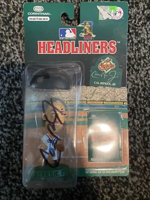 Cal Ripken Jr. Baltimore Orioles Autographed McFarlane Toy Action Figure w/COA - Image 1 of 4