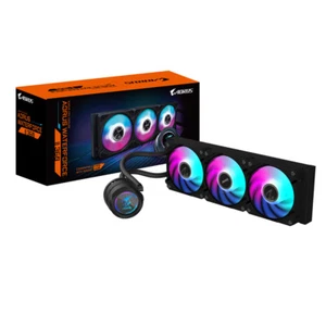 GIGABYTE AORUS WATERFORCE II 360 AIO Liquid CPU Cooler - 3x120mm ARGB Fans, s... - Afbeelding 1 van 5