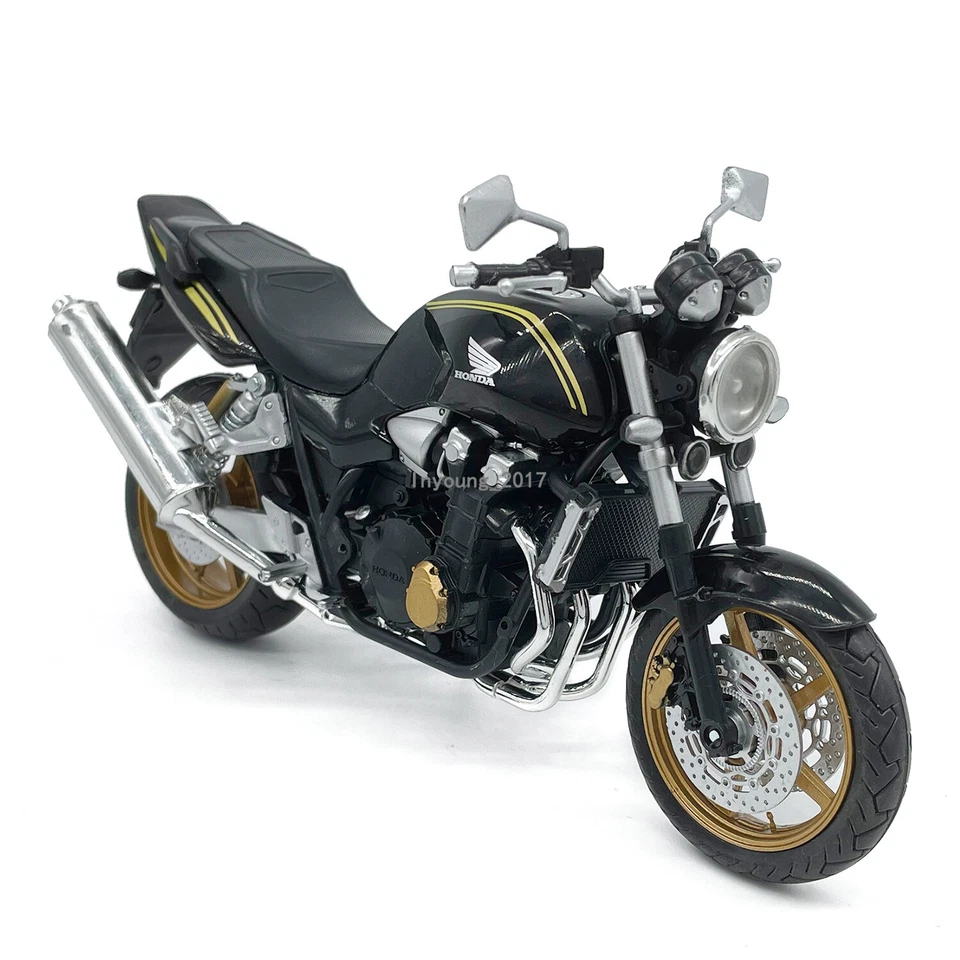 1:12 Honda CB1300SF Motorcycle Model Toy Diecast Toy Vehicle for Kids Boys Black - Image 1 of 4