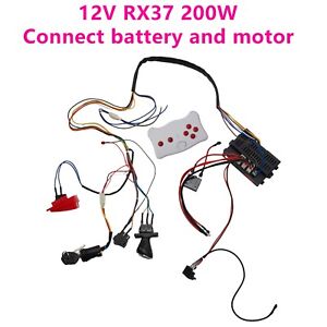 State of the Art Kids Electric Car Wire Switch Kit with Remote Control