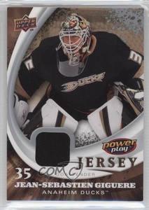 2008-09 Upper Deck Power Play Box Set Jersey Jean-Sebastien Giguere #PP-JG