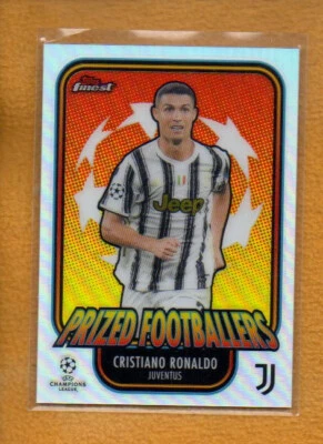 Cristiano Ronaldo 2020-21 Topps Finest UEFA Champions Prized Footballers #PF-CR - Image 1 of 2