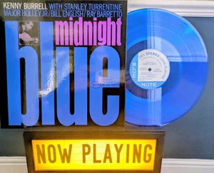 KENNY BURRELL Midnight Blue Blue Note Music Matters BST-84123 Ltd Ed Blue Vinyl - Picture 1 of 24