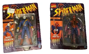 Marvel Comics Spider-Man And Chameleon New In Box Action Figure - Foto 1 di 3
