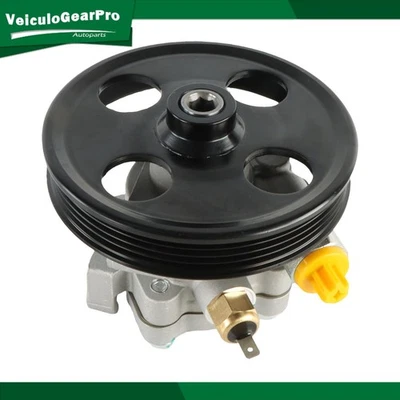 Power Steering Pump w/ Pulley 20-1401 For 2007-2012 Ford Fusion Edge Lincoln MKZ - Image 1 of 4