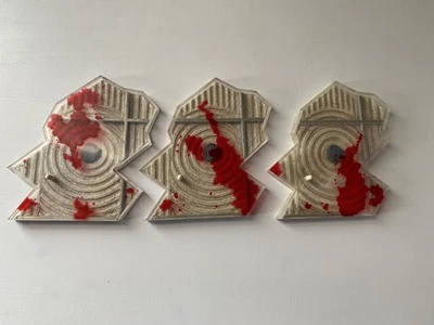 NECA Kill Bill 2004 figure Base Diorama Display Stand lot of 3 - Image 1 of 3