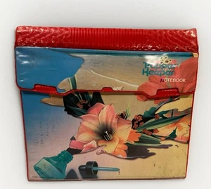 VTG 1992 Trapper Keeper Island Flower Red  - Picture 1 of 2