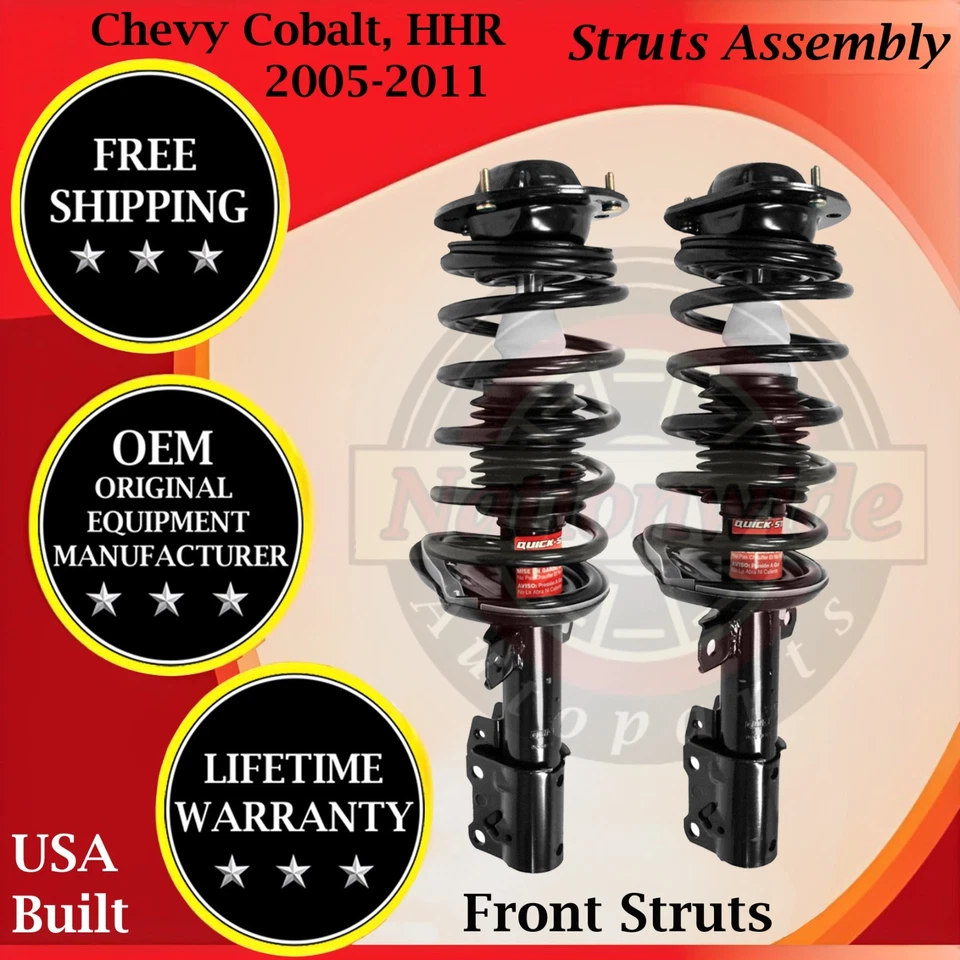 Puntales delanteros Monroe genuinos OEM para Chevy HHR/Cobalto 2005-2011 10 años de garantía Foto 1 de 4