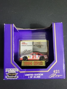 Morgan Shepherd's Brickyard 400 #21 NASCAR 1994 Racing Champions 1:64 Diecast - Imagen 1 de 5