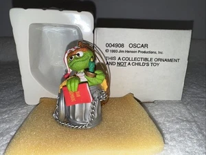 1993 Jim Henson OSCAR Christmas Ornament 004908 Collectible - Picture 1 of 5