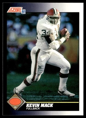 1991 Score Kevin Mack Cleveland Browns #470 - Image 1 of 2