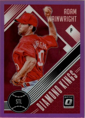 2018 Donruss Optic Pink #30 Adam Wainwright DK - BB - Image 1 of 2