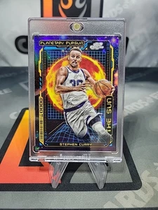2023-24 Topps Chrome Cosmic Stephen Curry "SUN" Planetary Pursuit GS Warriors - Picture 1 of 2