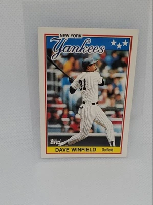 1988 Topps UK Minis Dave Winfield #85 - Image 1 of 2