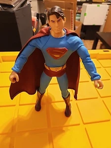 Superman Vintage DC Comics Actionfigur 11 Zoll Stoffkostüm XRay Eyes sehr guter Zustand - Bild 1 von 6