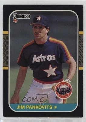 1987 Donruss Jim Pankovits #605 - Image 1 of 2
