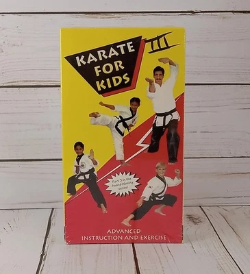 Karate For Kids 3 VHS Tape 1994 Martial Arts Instruction Kenn Firestone SEALED - Image 1 of 4