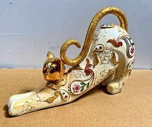 10” Resin Cat Figurines Decorative Animals Statue Table Top Home Decor - Picture 1 of 4
