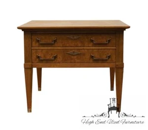 MASTERCRAFT FURNITURE Burled Walnut Italian Neoclassical Tuscan Style 24" Acc... - Picture 1 of 10