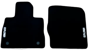 Alfombrillas delanteras de coche para Ford Explorer terciopelo impermeables alfombras forros automáticos - Imagen 1 de 9