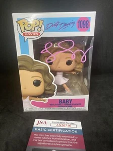 Jennifer Grey SIGNED Baby FUNKO POP Toy #1098 Dirty Dancing Movie JSA Protector - Picture 1 of 9