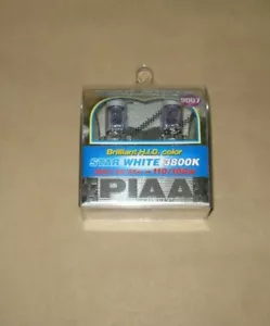 PIAA 13907 STAR WHITE COOL WHITE LIGHT 9007 3800K 65/55W TWIN PACK - Picture 1 of 3