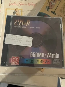 GQ Great Quality CD-R 10 Pack 650MB 74Min Compact Disc Rewritable NIB SEALED - Picture 1 of 3