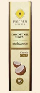 85ml Pinnara thai coconut oil serum Vitamin C E face body skin hair sunscreen - Picture 1 of 12
