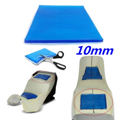 Supple Silicon Gel Pad Motorcycle Seat Cushion Custom Shock Damping Mat 25x25cm - Image 1 of 4