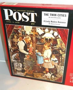 Springbok CURIOSITY SHOP Puzzle 500 pcs PZL3425 Norman Rockwell April Fool's - Picture 1 of 8