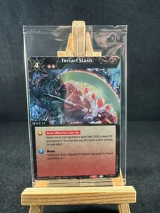 Battle Spirit Saga 1x PLAYSET (x4) FERAL SLASH - SEALED PROMO - NM - Picture 1 of 1