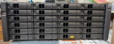 Netapp DS4486 Disk Array Shelf w/ 24x 12TB X481A Drives, 2x IOM6, 4x PSU, Rails - Image 1 of 2