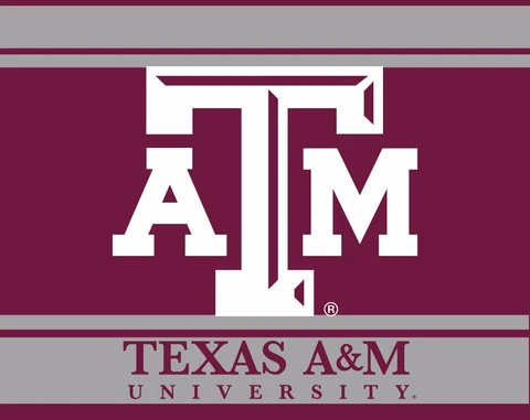 TEXAS A&M 5" X 6" STRIPED MAGNET-TEXAS A&M AGGIES CAR MAGNET-NEW FOR 2016 Cover