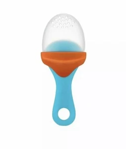 Boon Pulp Silikon Feeder mit Abdeckung Baby Mushed Food Fütterung Baby Feeder - Bild 1 von 2
