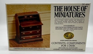 Das Haus der Miniaturen - Chippendale schräge Rezeption #40042/kostenloser Versand - Bild 1 von 5