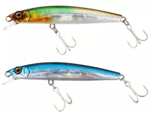 Illex Battle Minnow 80 F 8 cm 6,3 g esca galleggiante trota esca NUOVI COLORI 2025 - Foto 1 di 14