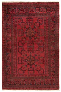 Afgano Annodato a Mano Tappeto Orientale 150x101 cm-Top Condizioni Oriente - Picture 1 of 10