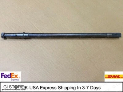Rear Axle Shaft LHD For Jeep Willys CJ2A 3ADANA 41/44 10 Spline Pre fit Bearing - Image 1 of 4