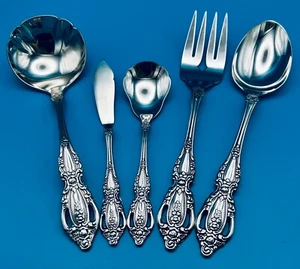 5-teiliges Oneida MONTE CARLO Hostess Servierset Edelstahl Besteck Silberbesteck Deluxe - Bild 1 von 12