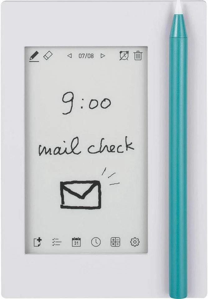 Kingjim EM10 Kakumiru Digital Notebook 4.3" EINK ereader WHITE brand new - Image 1 of 4