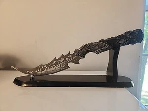 Sea Dragon Fantasy Knife 14.50" Stainless Steel Blade Abs Handle - Picture 1 of 24