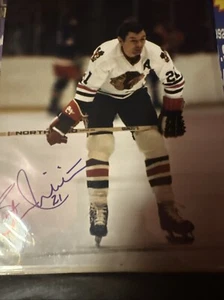 Signed Stan Mikita Photograph - 8X10 White Jersey) - Picture 1 of 1