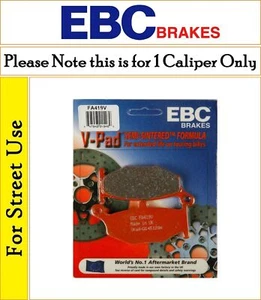 Suzuki GSX 1300 RA Hayabusa 2013 [Rear Semi-Sintered Brake Pads] [EBC V Series] - Picture 1 of 1