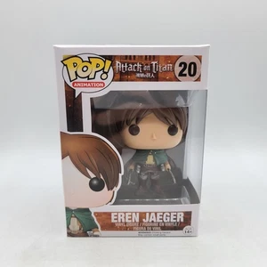 Funko Pop Eren Jaeger #20 Attack on Titan PKG DMG - Picture 1 of 3