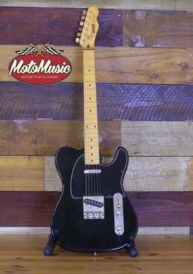 Guitarra Hohner Te Personalizada Negra/Dorada RARA De Colección  Foto 1 de 4