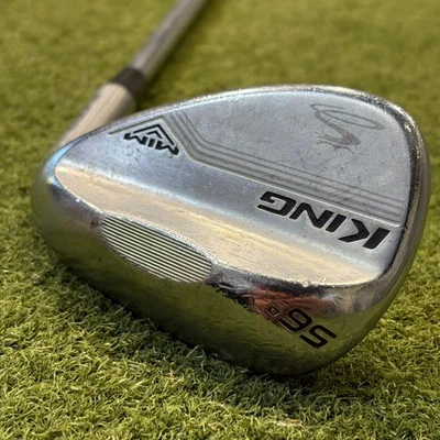 Cobra King MIM 56° Wedge – KBS Hi-Rev 125 Stiff – Arccos Grip – Fair Cond - Image 1 of 4