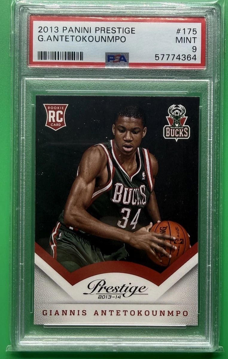 Giannis Antetokounmpo Basketball Grade 9 Rookie Sports Trading